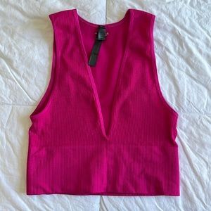 Urban Outfitters Fuschia Bralette/crop top/tank top